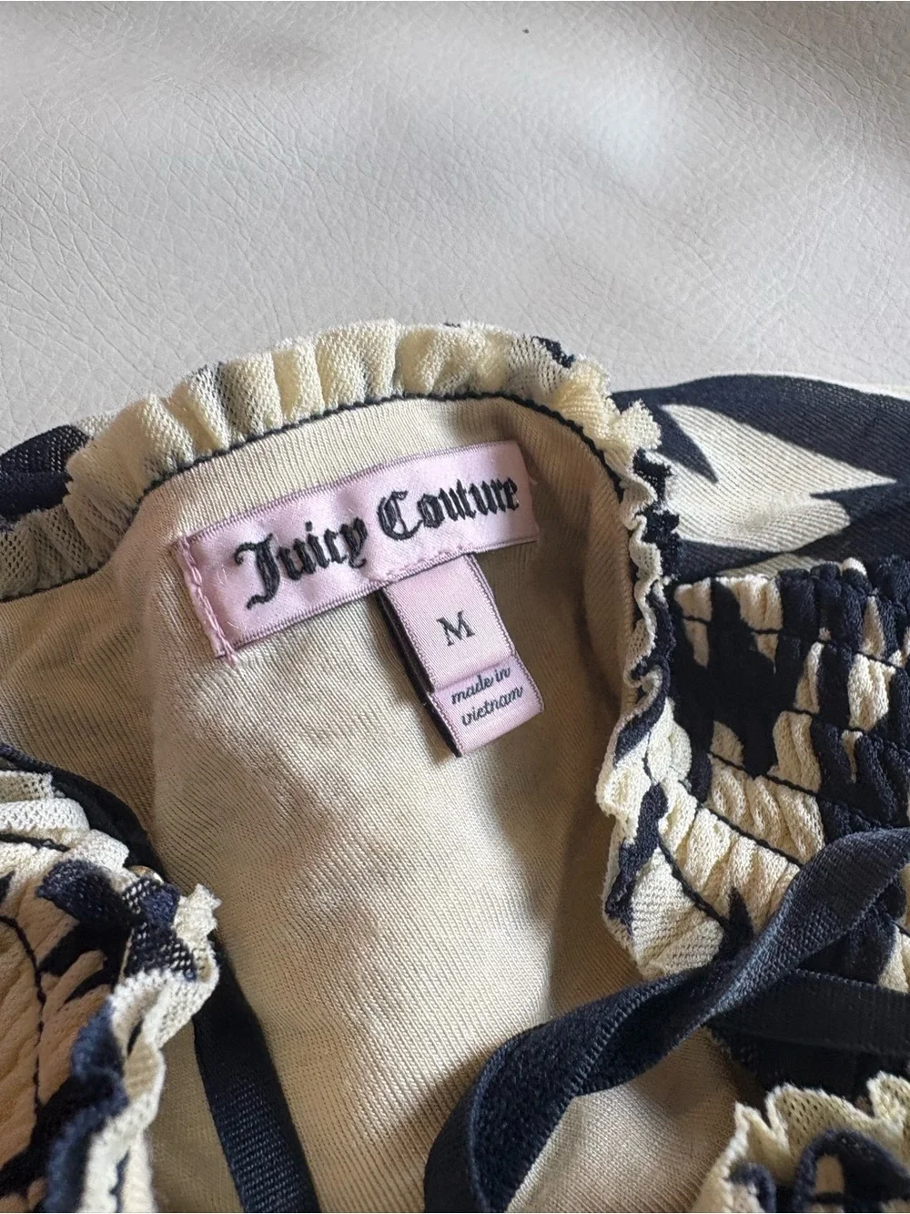 Juicy Couture abstract print
